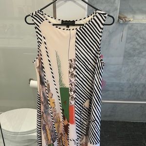 Anthropologie Striped Multicolor Maxi Dress